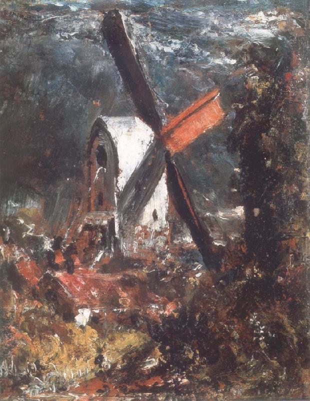 John Constable A windmill near Brighton Germany oil painting art